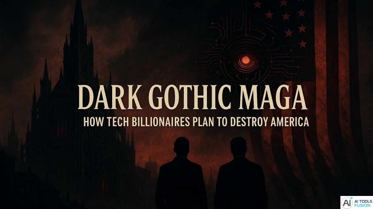 Dark Gothic MAGA: How Tech Billionaires Plan to Destroy America