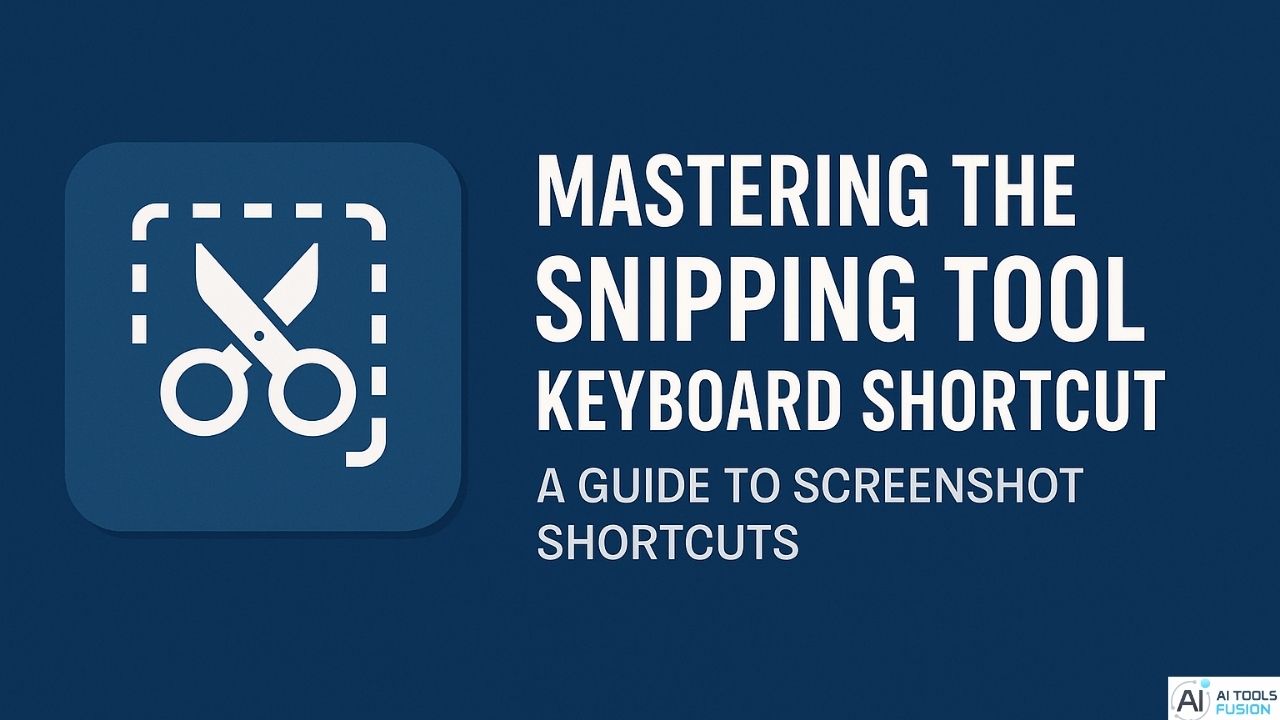 Snipping Tool Keyboard Shortcut