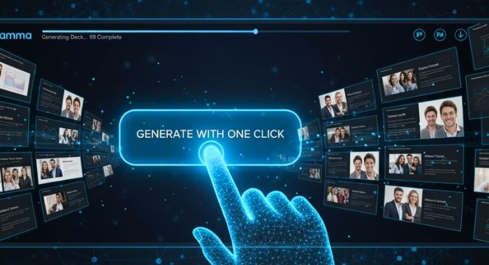 AI Instantly Generates Slides with One Click
